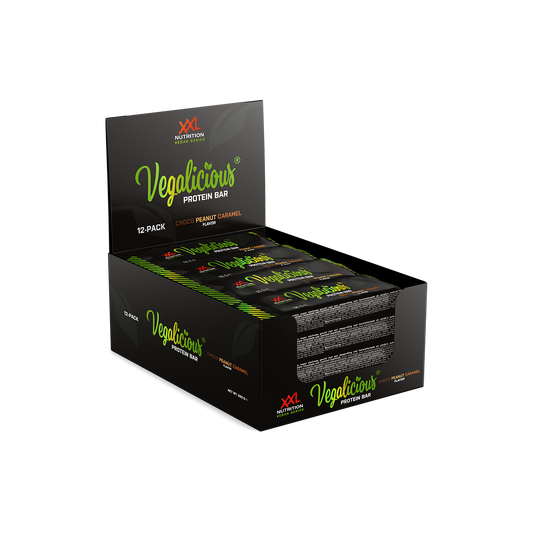 Vegalicious Protein Bar Karamel 1 reep - Karamel / 12-pack