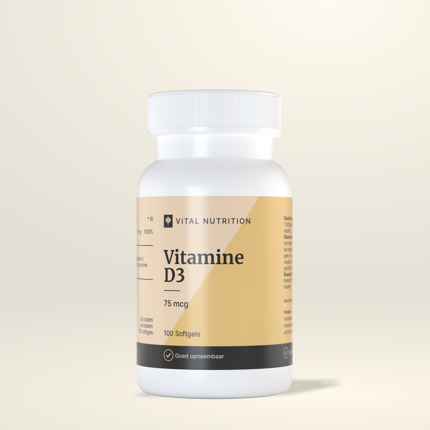 Vitamine D3 - 75 mcg