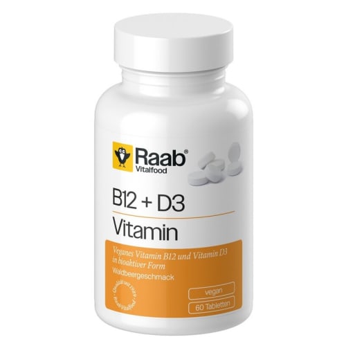 Vitamine B12 + D3 - 60 tabletten