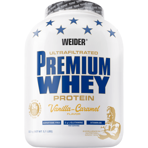 Premium Whey Protein - Vanille Karamell / 2300 g