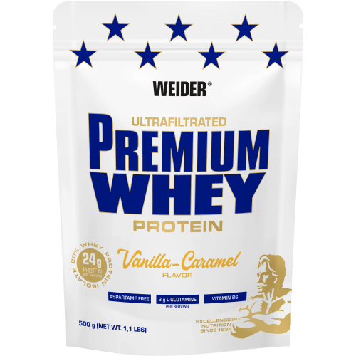 Premium Whey Protein - Vanille Karamell / 500 g