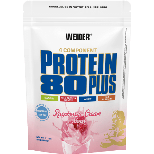 Protein 80 Plus - Himbeer Sahne / 500 g