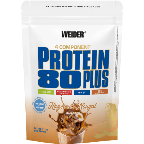 Protein 80 Plus - Haselnuss Nougat / 500 g