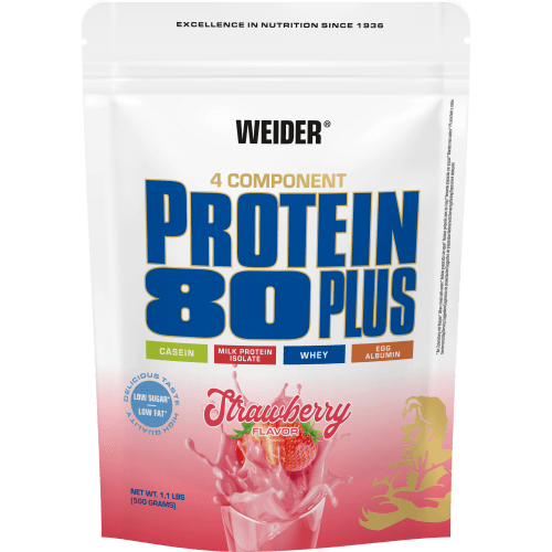Protein 80 Plus - Aardbei / 500 g