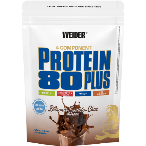 Protein 80 Plus - Brownie Dubbele Chocolade / 500 g