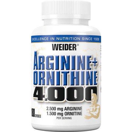 Arginine + Ornithine 4.000 - 180 capsules