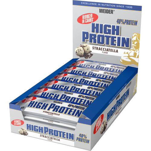 40% Low Carb High Protein Bar - Stracciatella