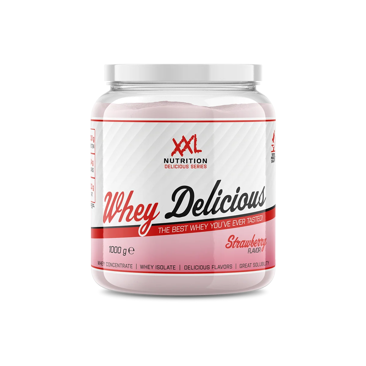 Whey Delicious - Aardbei / 1000 g / Normaal