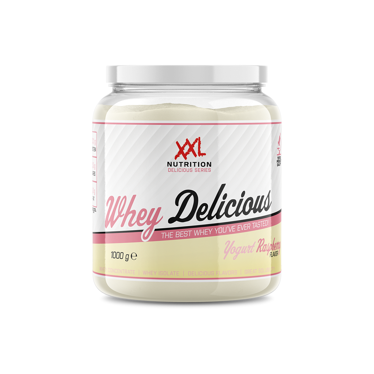 Whey Delicious - Framboos / 1000 g / Normaal