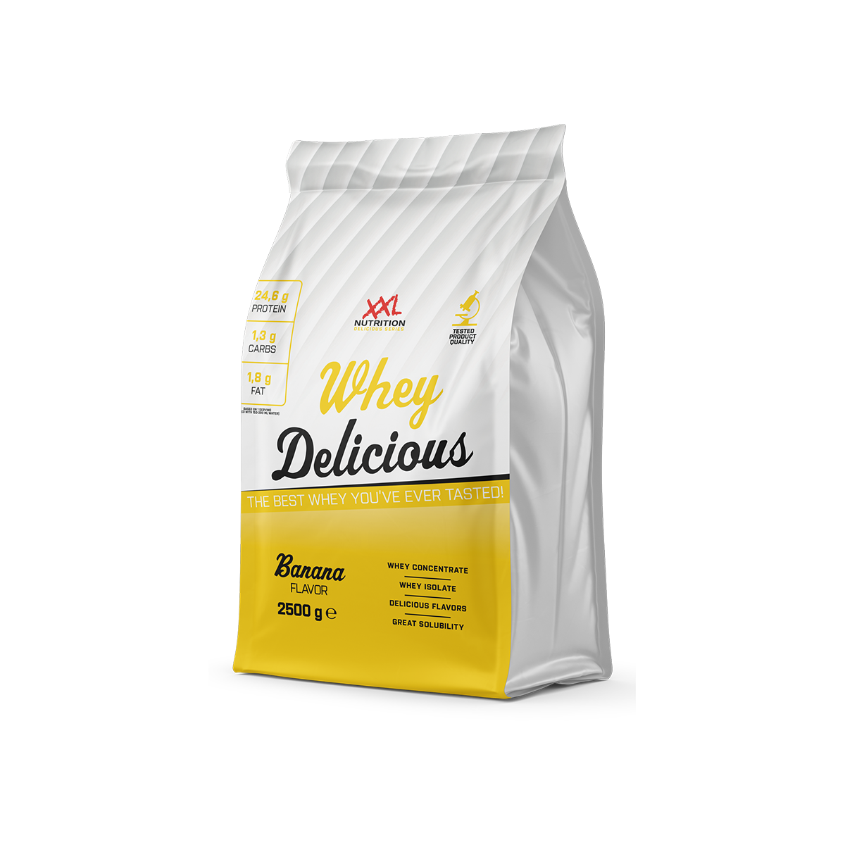 Whey Delicious - Banaan / 2500 g / Normaal