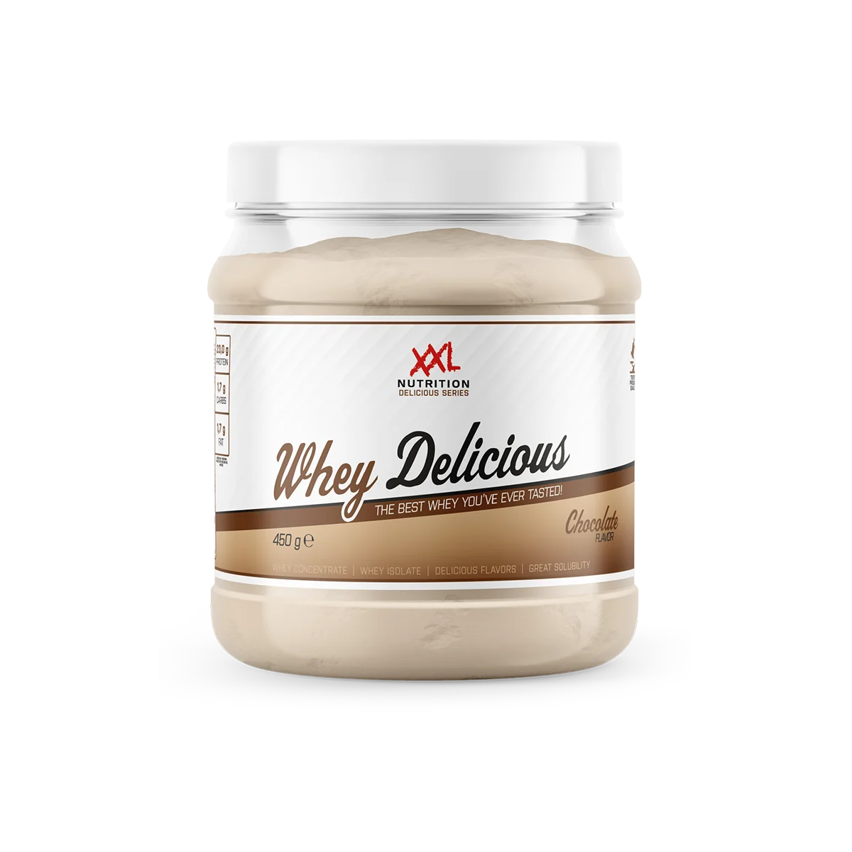 Whey Delicious - Chocolade / 450 g / Normaal