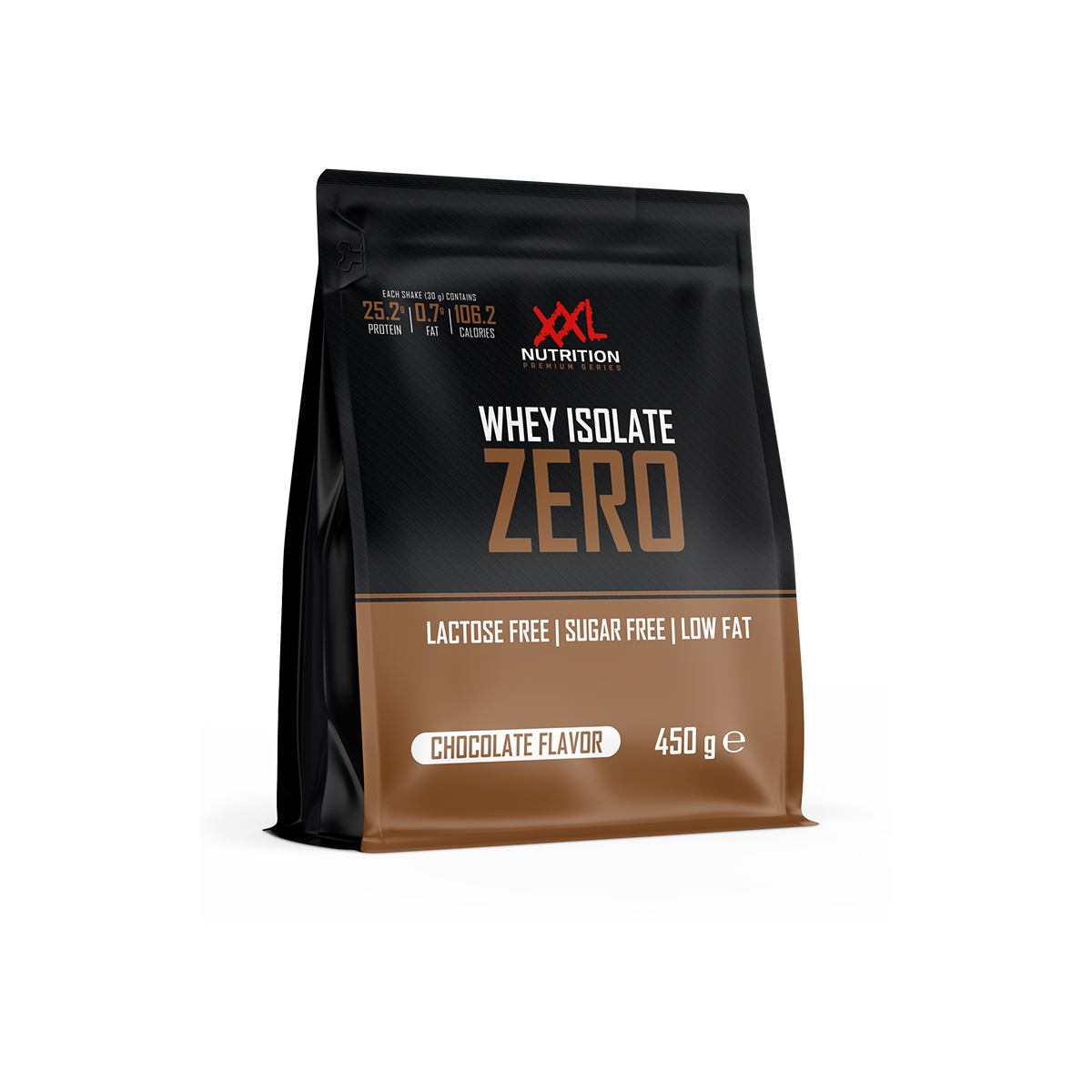 Whey Isolate Zero Vanilla - Chocolade / 450 g / Standaard