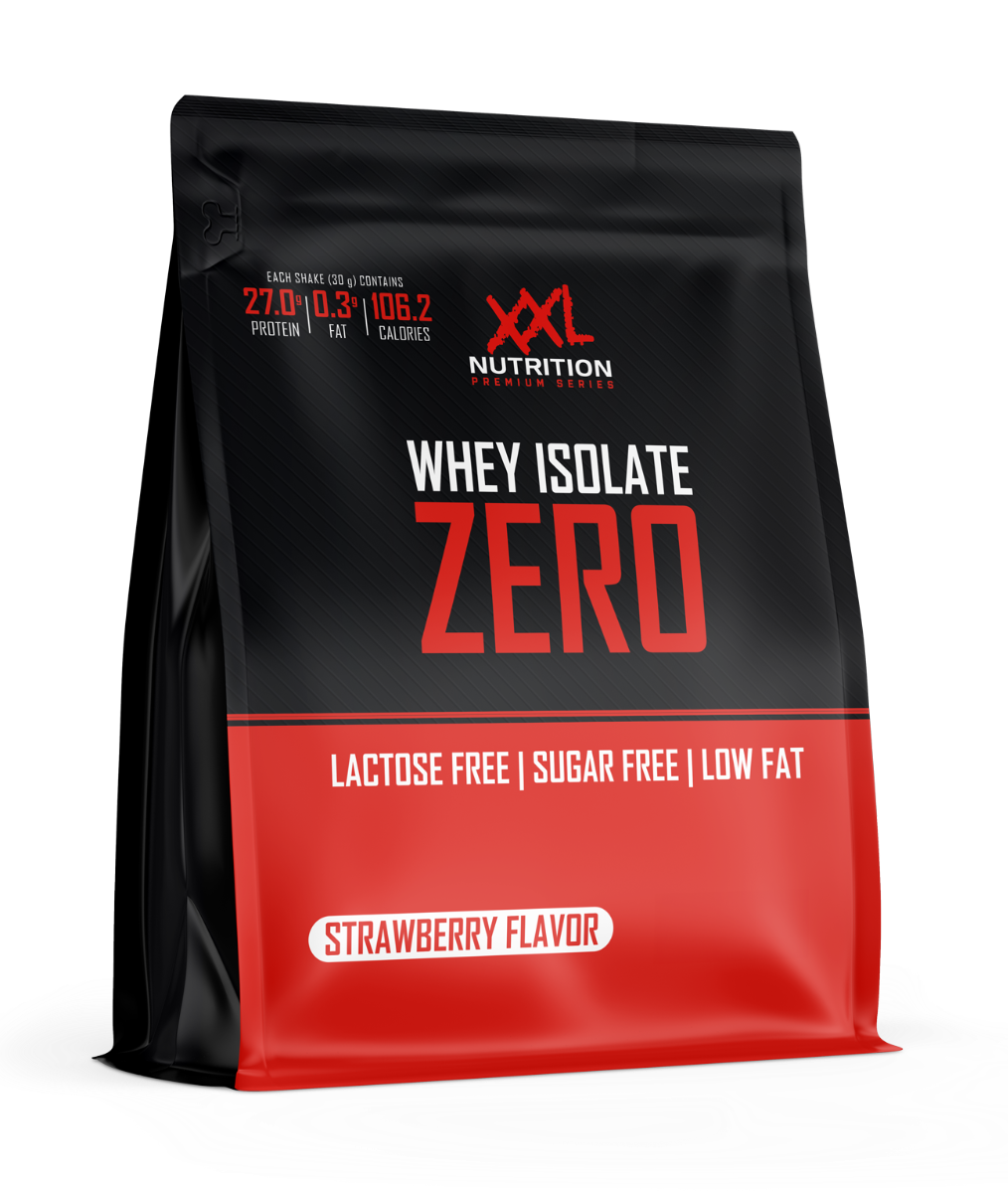 Whey Isolate Zero Vanilla - Aardbei / 1000 g / Standaard