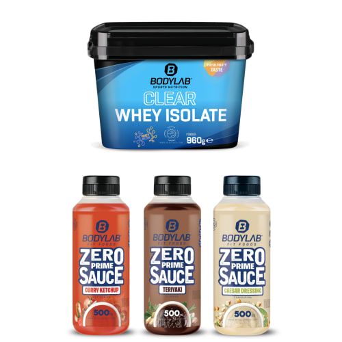 WM - Clear Whey Zero Prime Saucen Deal