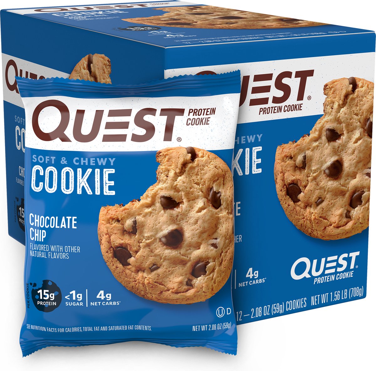 Quest Protein Cookie Chocolate Chip