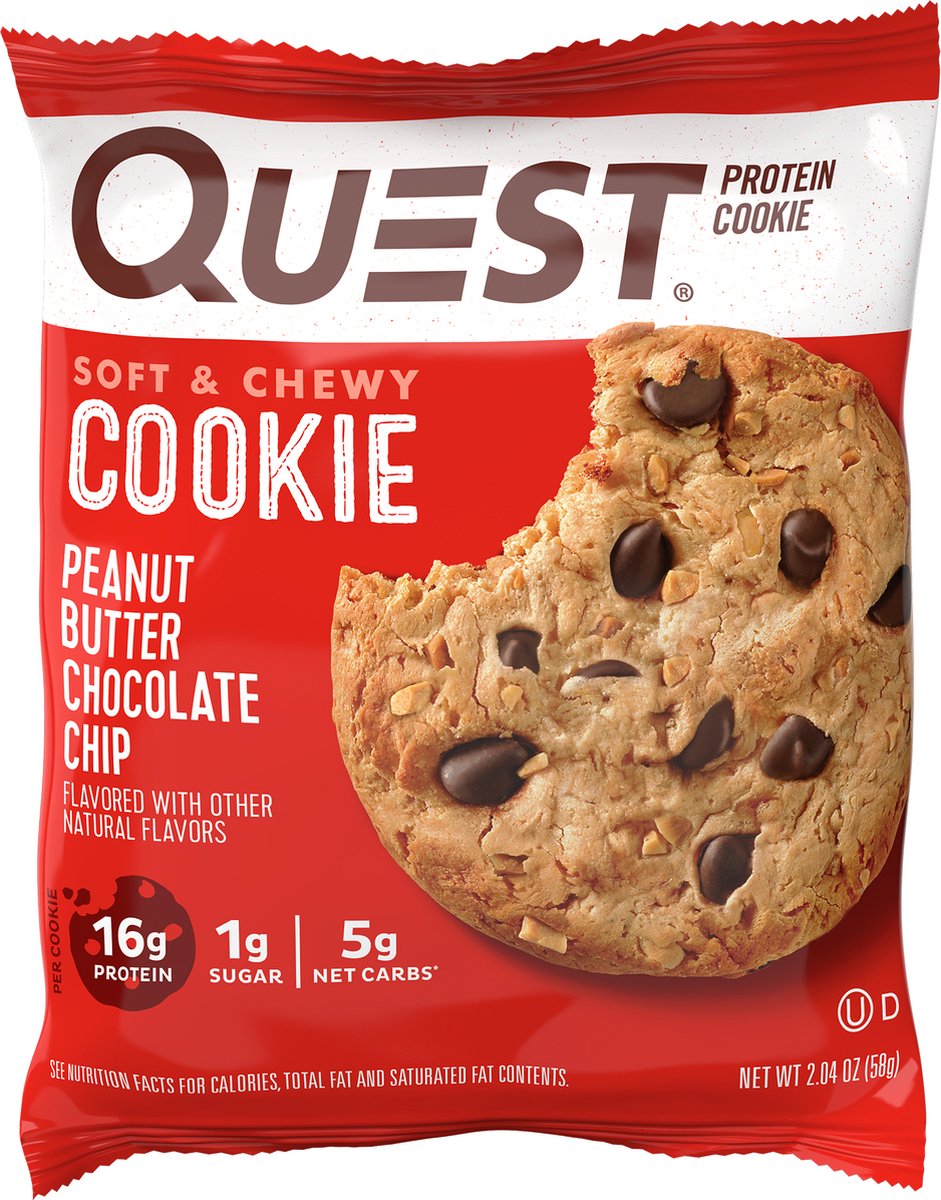 Quest Protein Cookie Peanut Butter Chocolate Chip